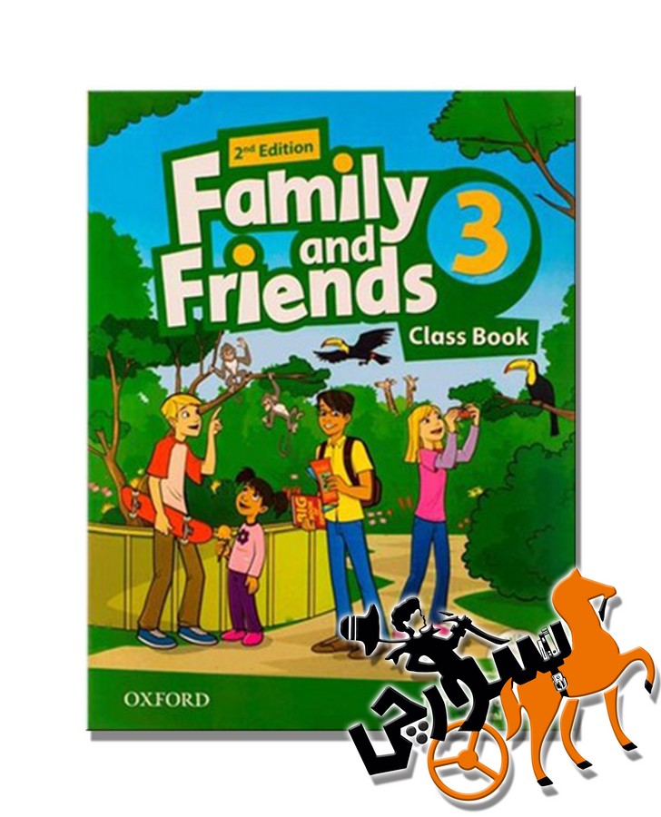 تصویر  British Family and Friends 3 2nd SB + WB + CD