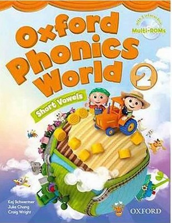 تصویر  Oxford phonics World 2 (SB+WB) + QR Code