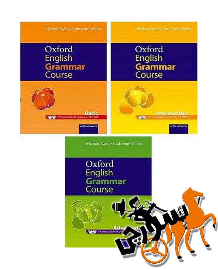 تصویر  پک 3 جلدی Oxford English Grammar Course Pack + CD