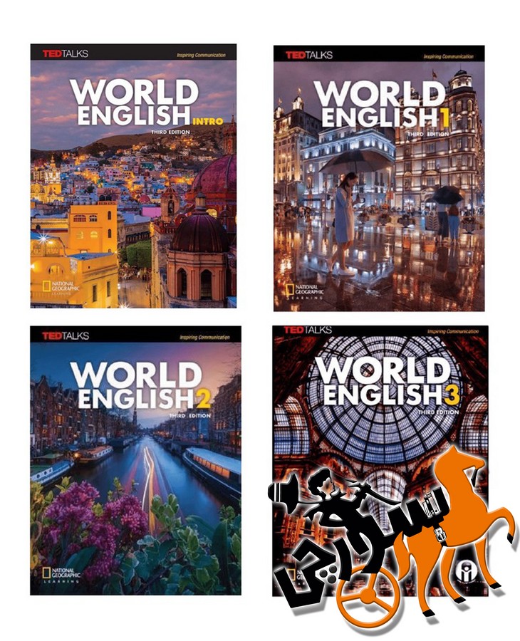 تصویر  پک 4 جلدی World English 3rd Pack + CD