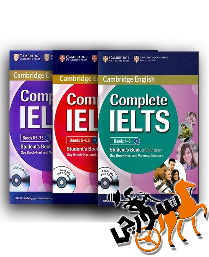 پک 3 جلدی Complete Ielts Pack + QR CODE