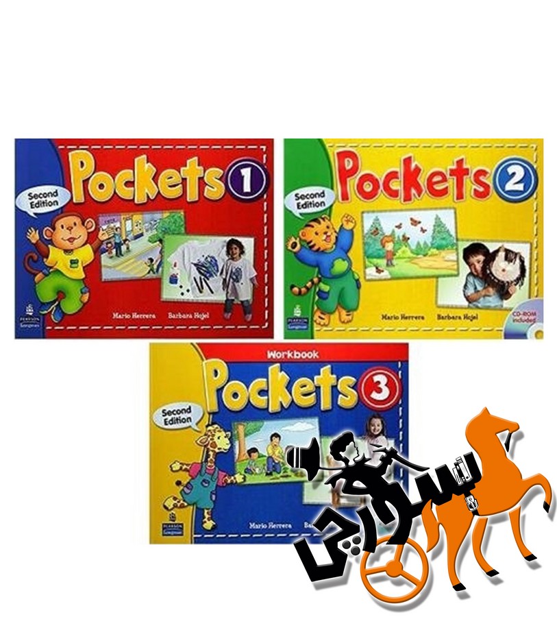 تصویر  پک 3 جلدی Pockets Pack + CD