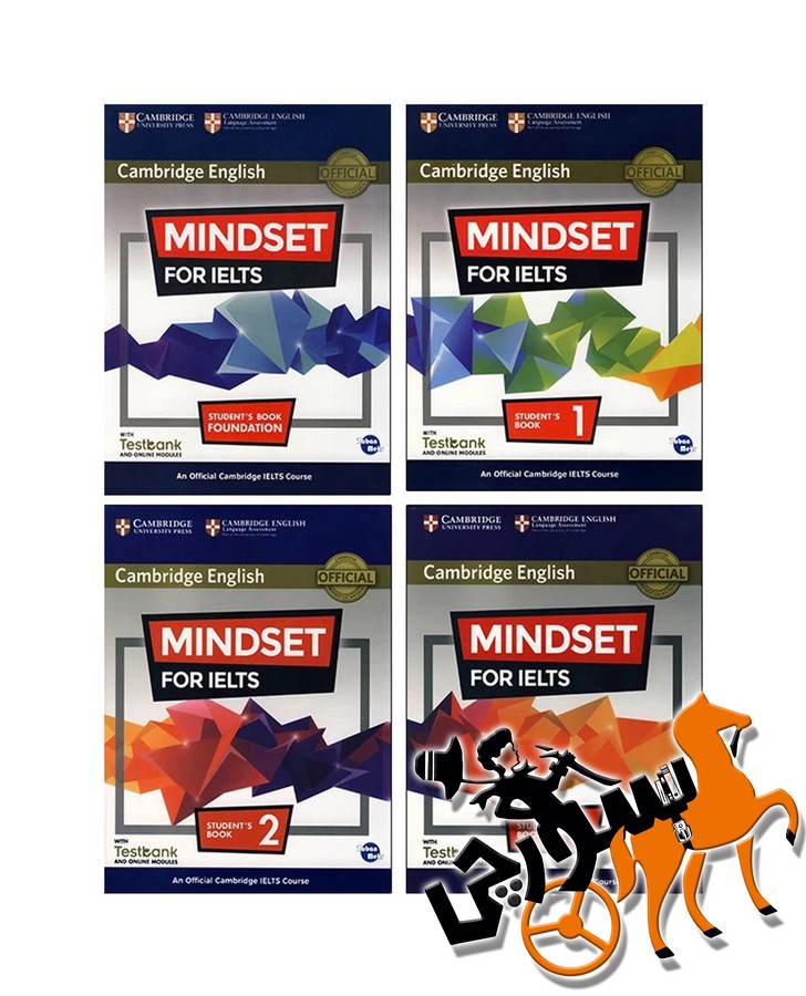 پک 4 جلدی Mindset For IELTS Pack + CD