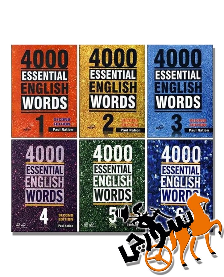 تصویر  پک 6 جلدی Essential English Word 4000 Pack + CD