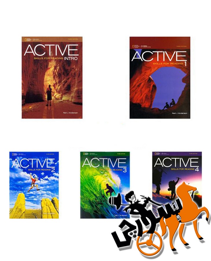 تصویر  پک 5 جلدی Active Skills For Reading Pack + CD