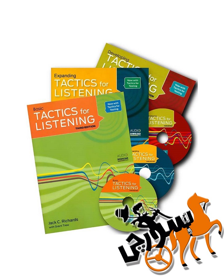 تصویر  پک 3 جلدی Tactics For Listening Pack + CD