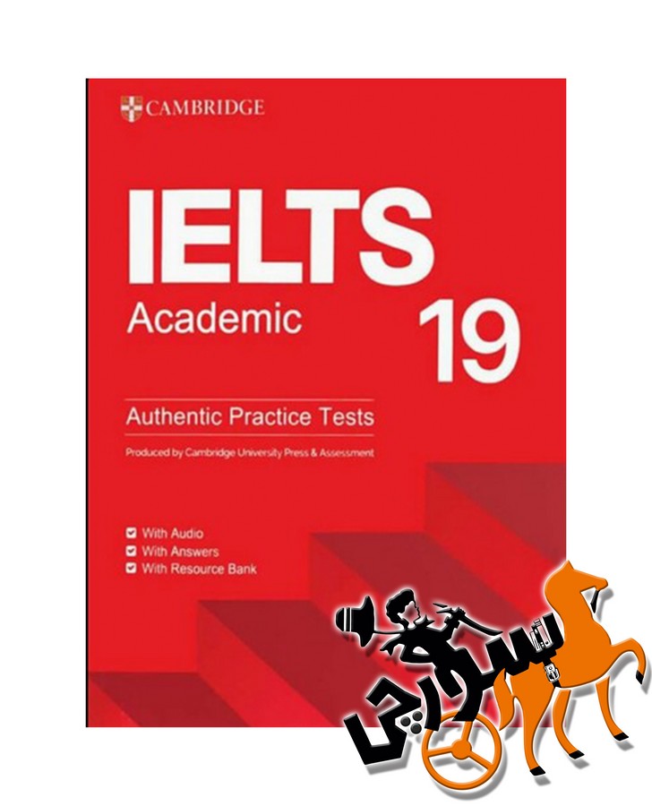 تصویر  Cambridge IELTS 19 Academic + QR Code