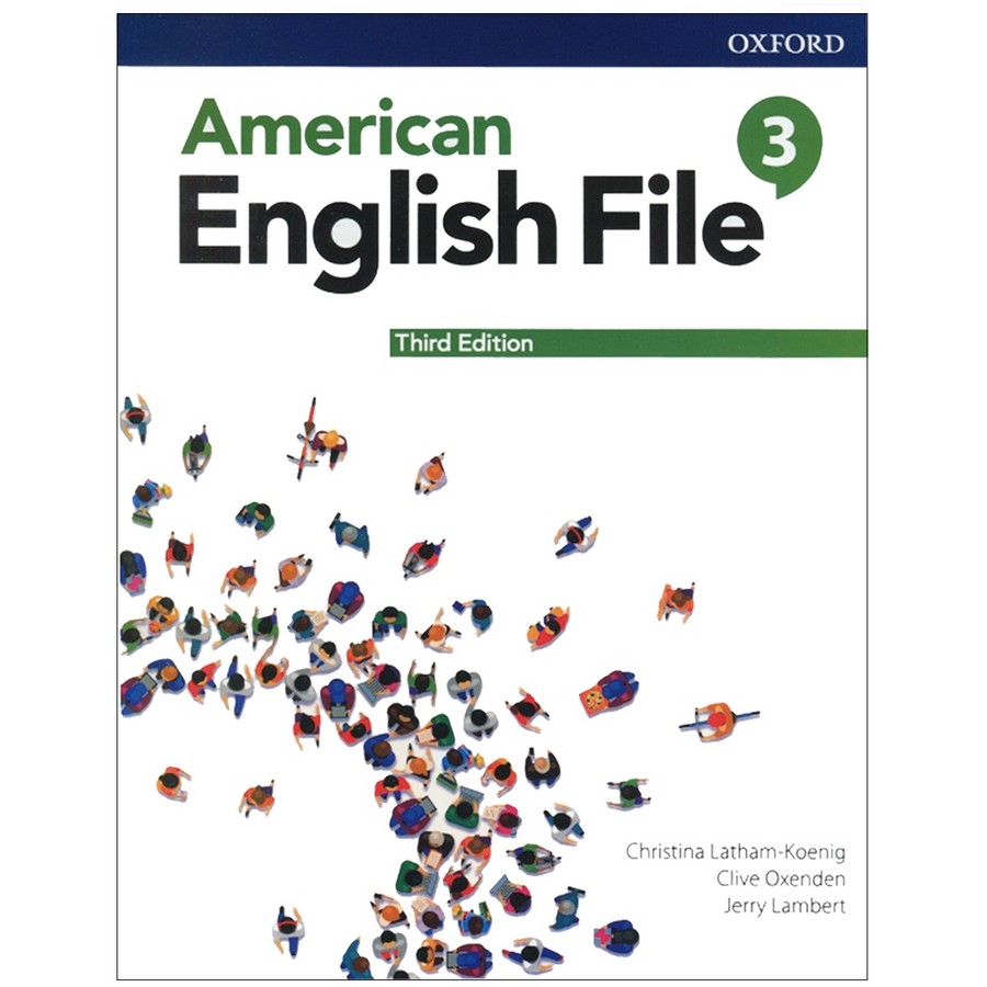 American English File 3 3rd SB + WB + QR Code