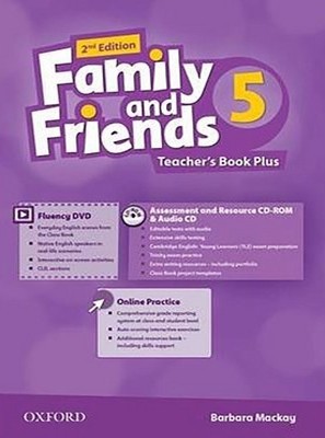 تصویر  Teachers Book Plus Family and Friends 5 2nd + CD