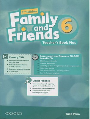 Teachers Book Plus Family and Friends 6 2nd + CD