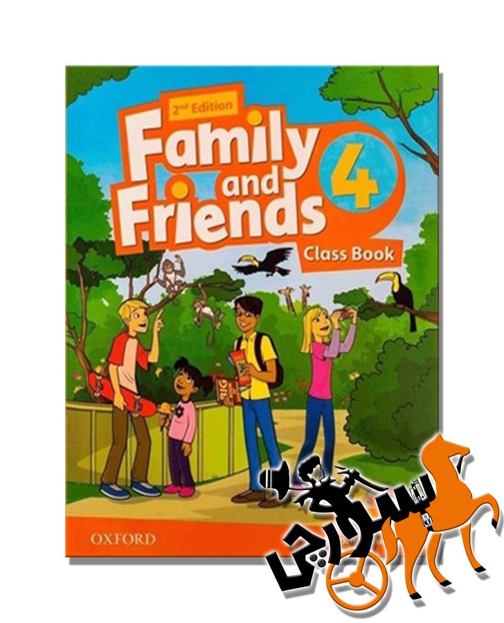 تصویر  British Family and Friends 4 2nd SB + WB + CD