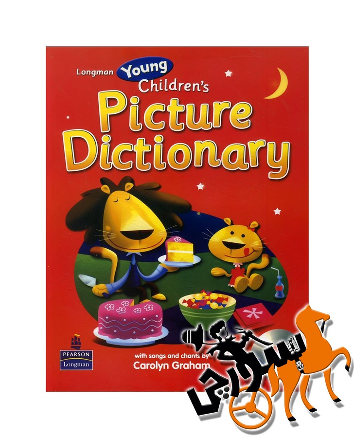 تصویر  longman Young Childrens Picture Dictionary + QR / قرمز------- کیو ار نداریم