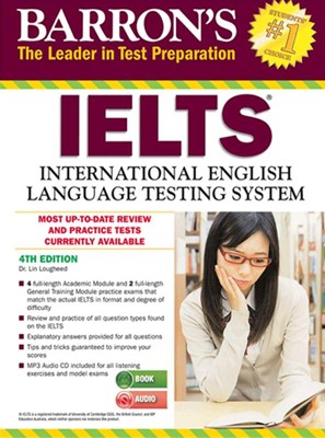 تصویر  Barrons IELTS 4th + CD