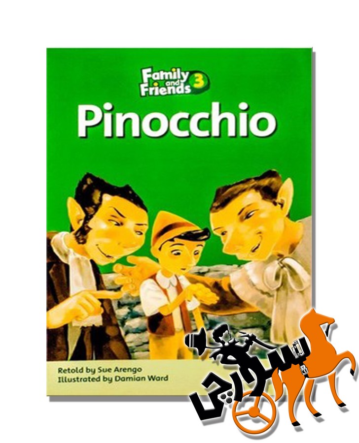 تصویر  Family and Friends Readers 3 - Pinocchio