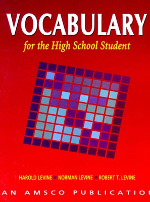 Vocabulary for the high school students + QR Code