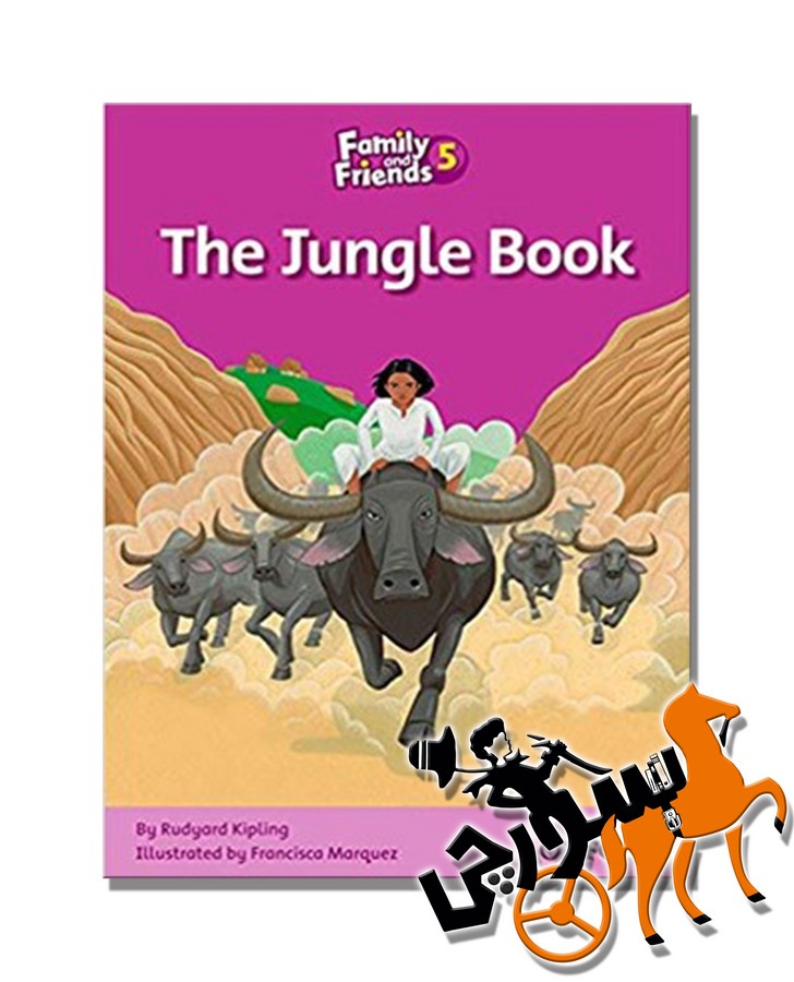 تصویر  Family and Friends Readers 5 - The Jungle Book