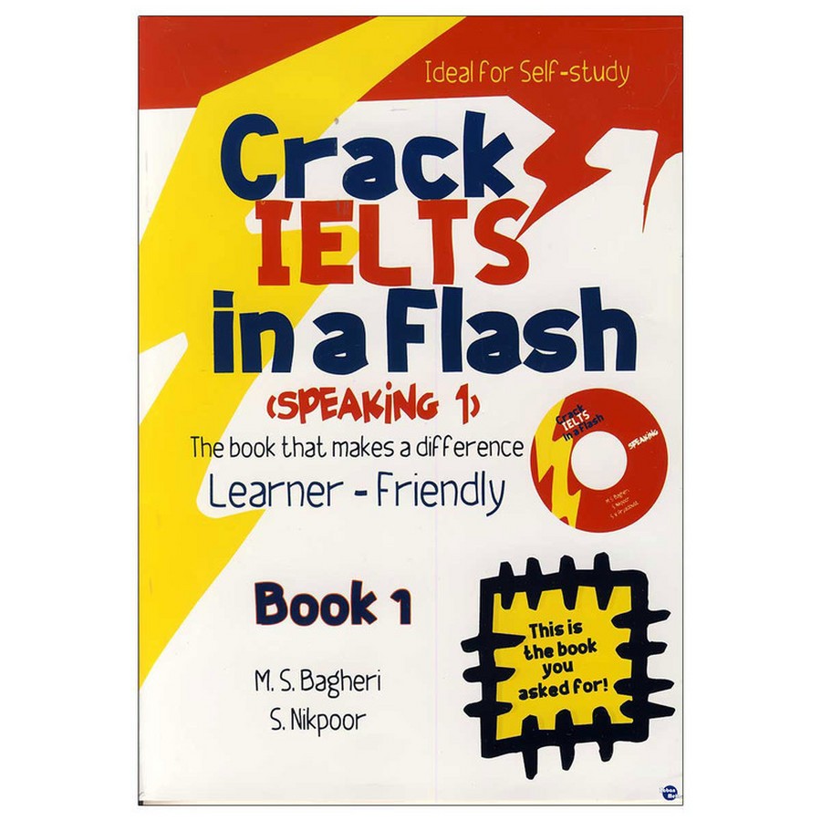 تصویر  Crack IELTS in a Flash Speaking 1 + CD 