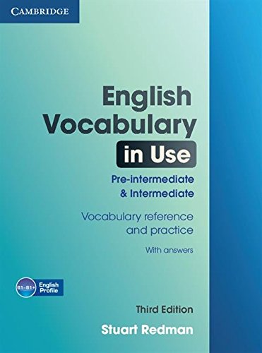 تصویر  English Vocabulary in Use Pre - Intermediate and Intermediate 3rd + CD