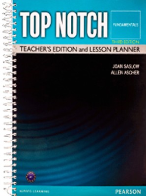 تصویر  Teachers Book Top Notch Fundamentals 3rd + DVD