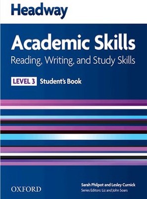 تصویر  Headway Academic Skills Level 3 Reading - Writing and Study Skills + CD