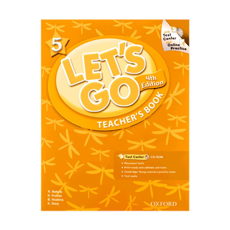 تصویر  Teachers Book Lets Go 5 4th + CD