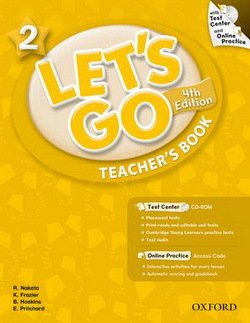 تصویر  Teachers Book Lets Go 2 4th + CD