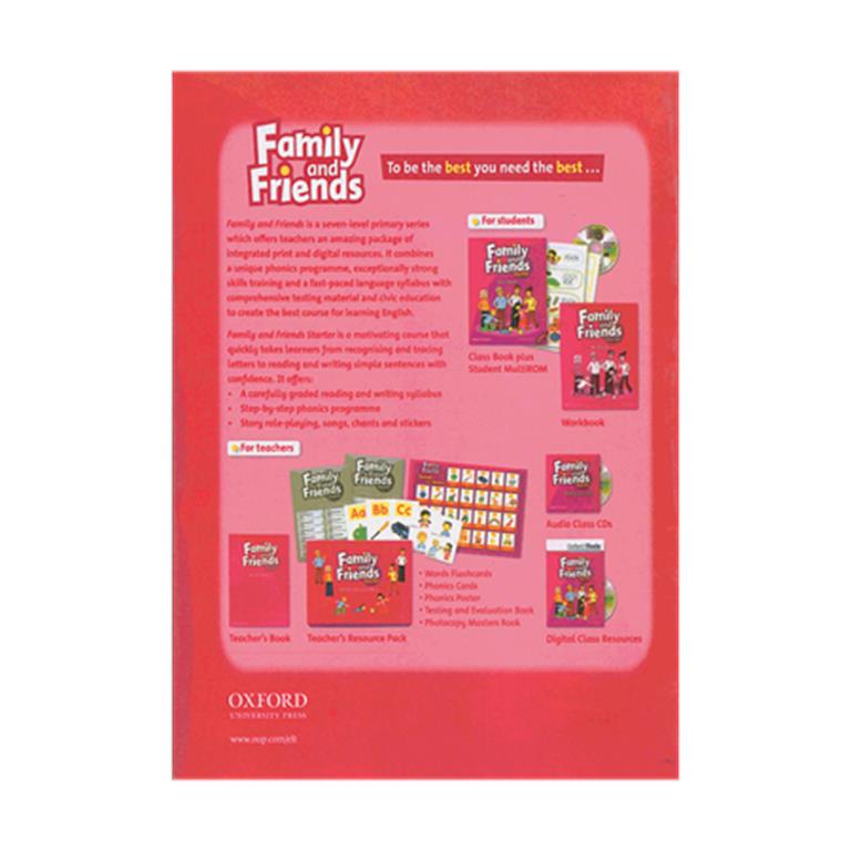 تصویر  Family and Friends Starter Testing and Evaluation Book