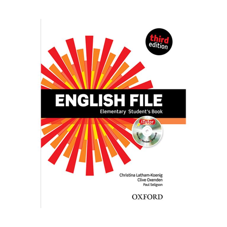 تصویر  British English File Elementary 3rd SB + WB + DVD
