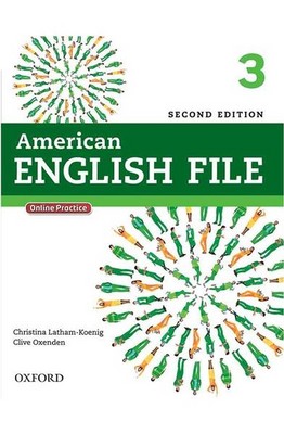 تصویر  American English File 3 2nd SB + WB + CD + DVD