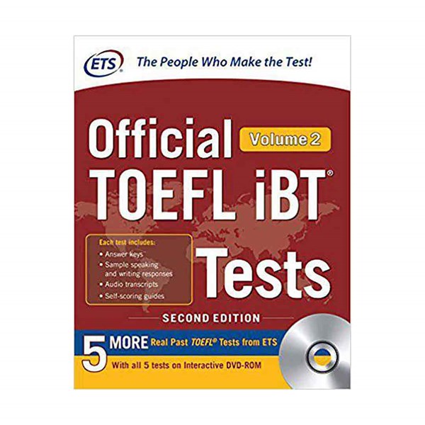 تصویر  ETS Official TOEFL iBT Tests 2nd Volume 2 + DVD