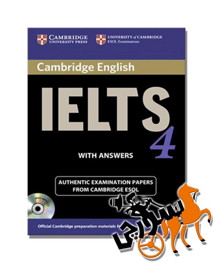 تصویر  Cambridge IELTS 4 + CD