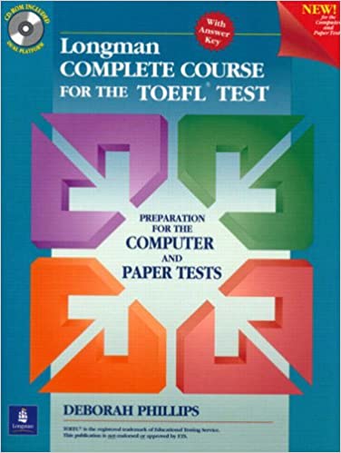 تصویر  Longman Complete Course for the TOEFL Test Computer and paper Test + CD