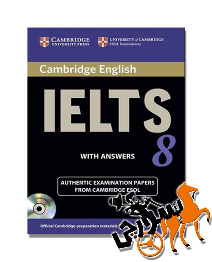 تصویر  Cambridge IELTS 8 + CD