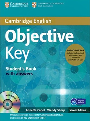 تصویر  Cambridge English Objective Key Students Book 2nd + CD