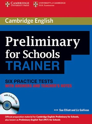 Cambridge English Preliminary for schools trainer + CD