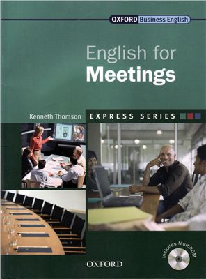 تصویر  English for Meetings + CD