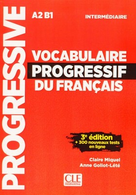 تصویر  Vocab Progressif Intermediare A2- B1 (3rd) + QR