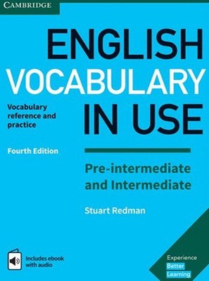 تصویر  English Vocabulary in use Pre-Intermediate and Intermediate 4th + CD