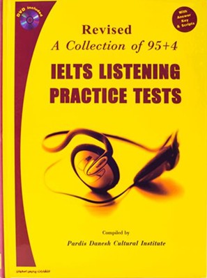 تصویر  A Collection Of 95 + 4 IELTS Listening Practice Tests + DVD