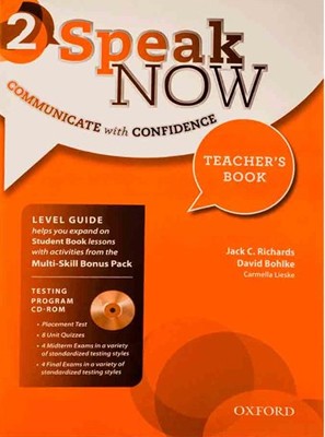 تصویر  Teachers Book Speak Now 2 + CD