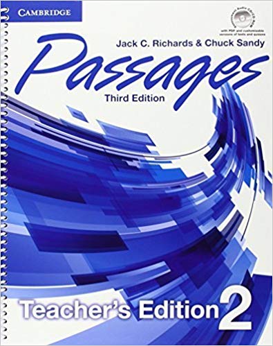 Teachers Book Passages 2 3rd + CD