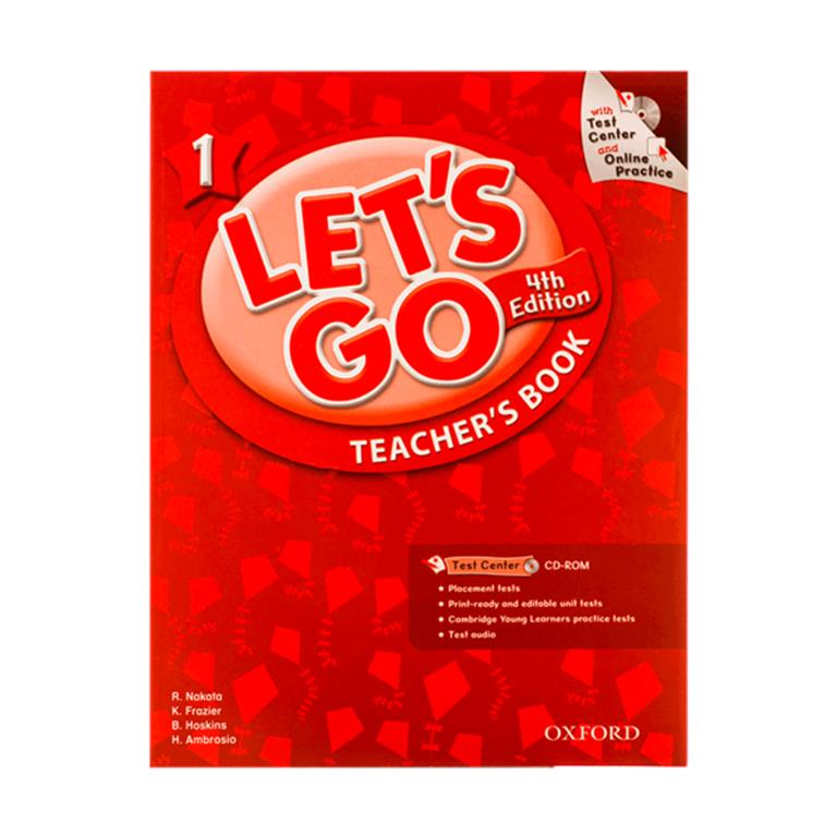 تصویر  Teachers Book Lets Go 1 4th + CD
