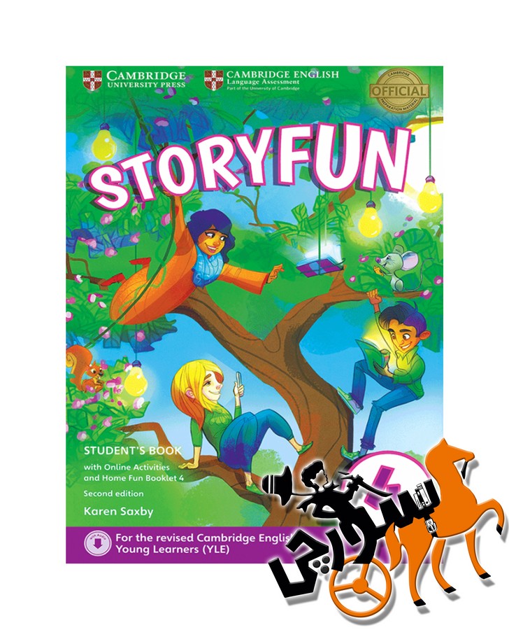 تصویر  Storyfun 4 2nd Students Book + Home fun Booklet 4 + CD