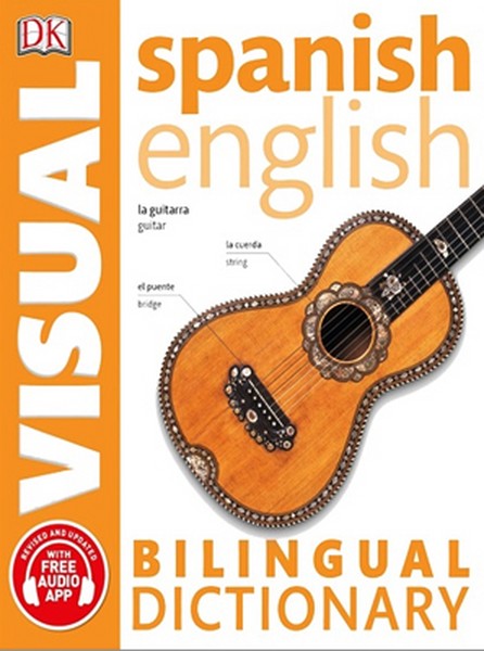 تصویر  Spanish English Bilingual Visual Dictionary + CD