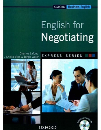 تصویر  English for Negotiating + CD