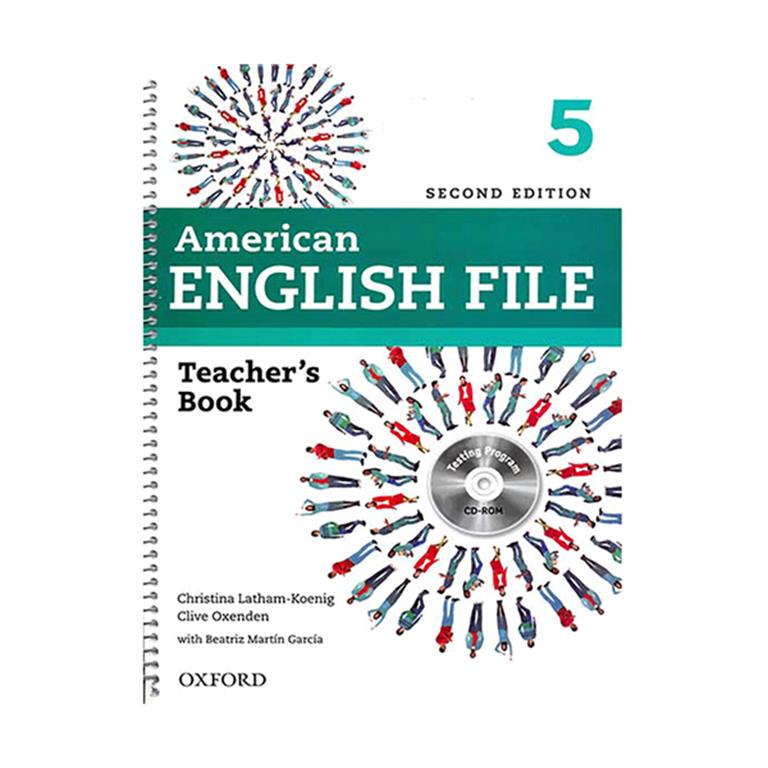 تصویر  Teachers Book American English File 5 2nd + CD