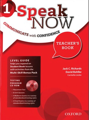 تصویر  Teachers Book Speak Now 1 + CD