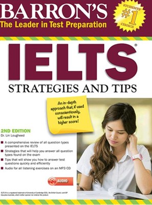 تصویر  Barrons IELTS Strategies and Tips 2nd + CD