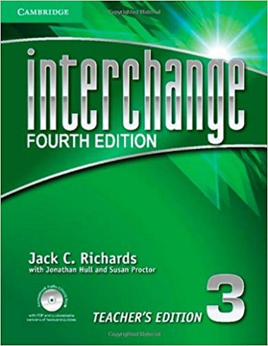 تصویر  Teachers Book Interchange 3 4th + CD