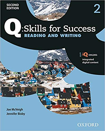 تصویر  Q Skills for Success 2 Reading and Writing 2nd + CD